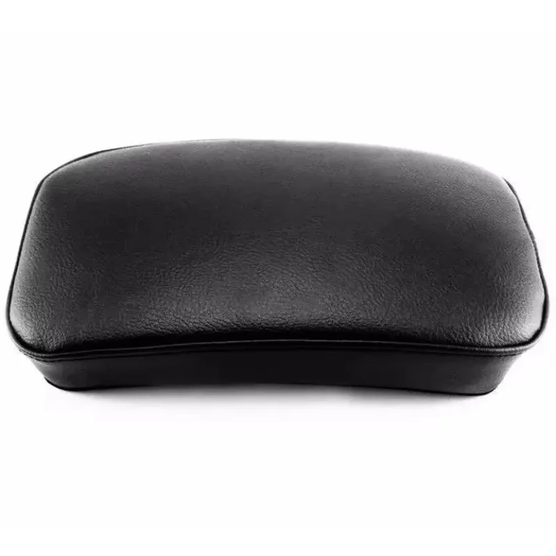 Motorcycle Rectangular Pillion Passenger Pad Seat 8 Suction Cup for Harley Cruiser Chopper