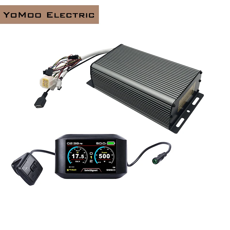 

Sabvoton SVMC7260-APT V2 48v-72v 2000W Brushless DC Controller with 750C TFT Display For Electric Motorcycle