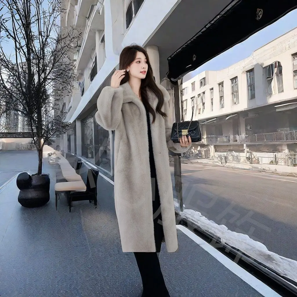 Kunstpelz Mädchen Mantel Mäntel Damen Cord Hüftlänge Hochzeit Unisex Chic Fleece gefüttert Ärmel Wolle Abrigos Casaco Hübsch Trendy