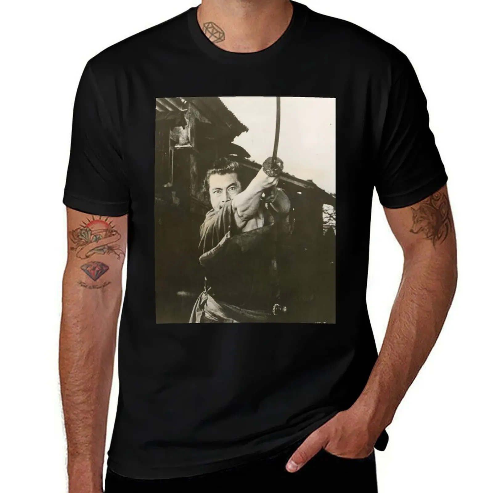 

Yojimbo Still T-Shirt quick-drying blanks topping graphics luxury clothes men