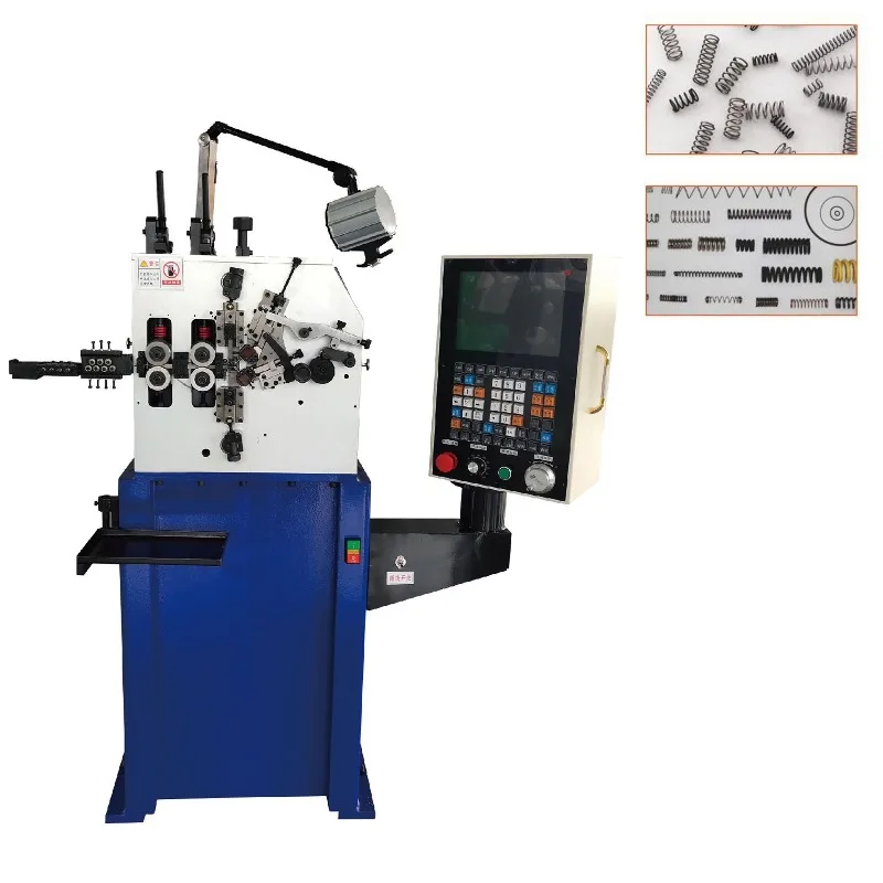 Numerical control spring coiling machine, compression spring, spring forming metal forming equipment