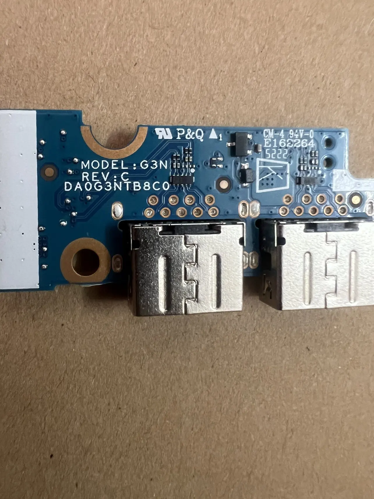 For HP Shadow Wizard 8Pro G3N USB Small Board 16-K TPN-Q281 DA0G3NTB8C0
