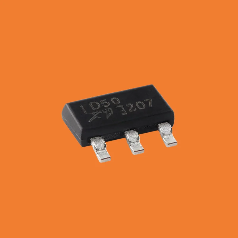 20pcs/original genuine LD1117S50TR SOT-223 fixed low voltage drop positive voltage regulator chip