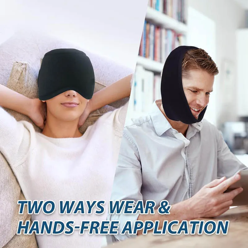 

Пакет льда для нижней части челюсти, пакетик для головы, лица, холодного и горячего льда, отеки лица, боль, гелевая ткань, маска для снятия зубной боли