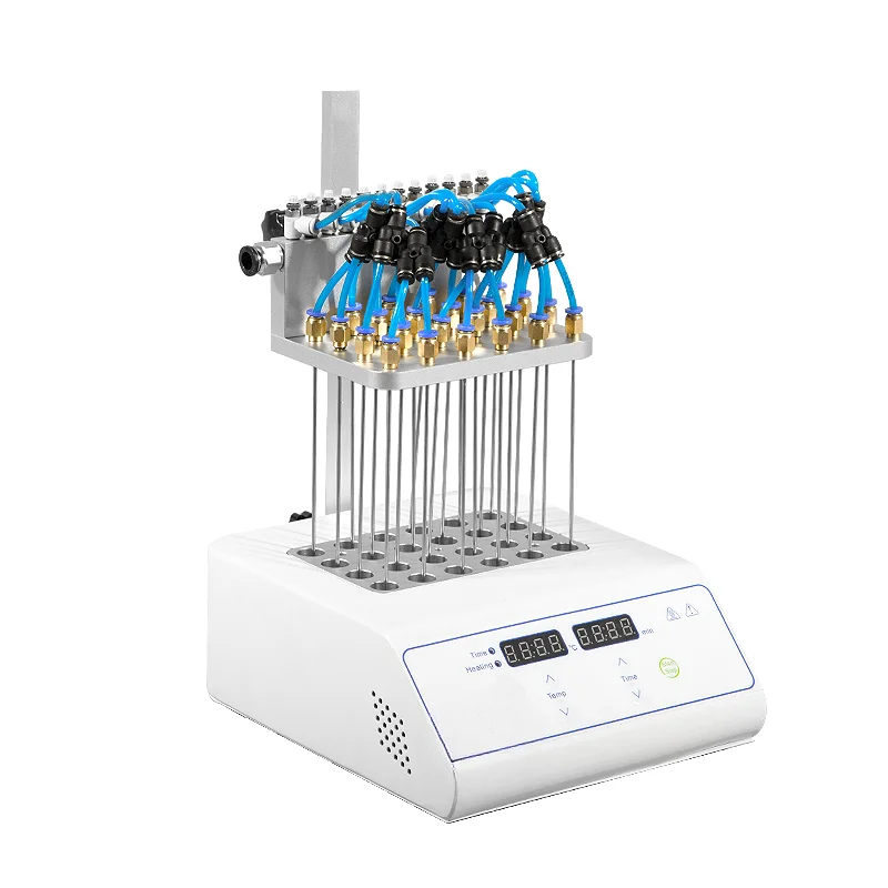 Nitrogen Blower 12-Well/24-Well Laboratory Sample Concentration 12-Position