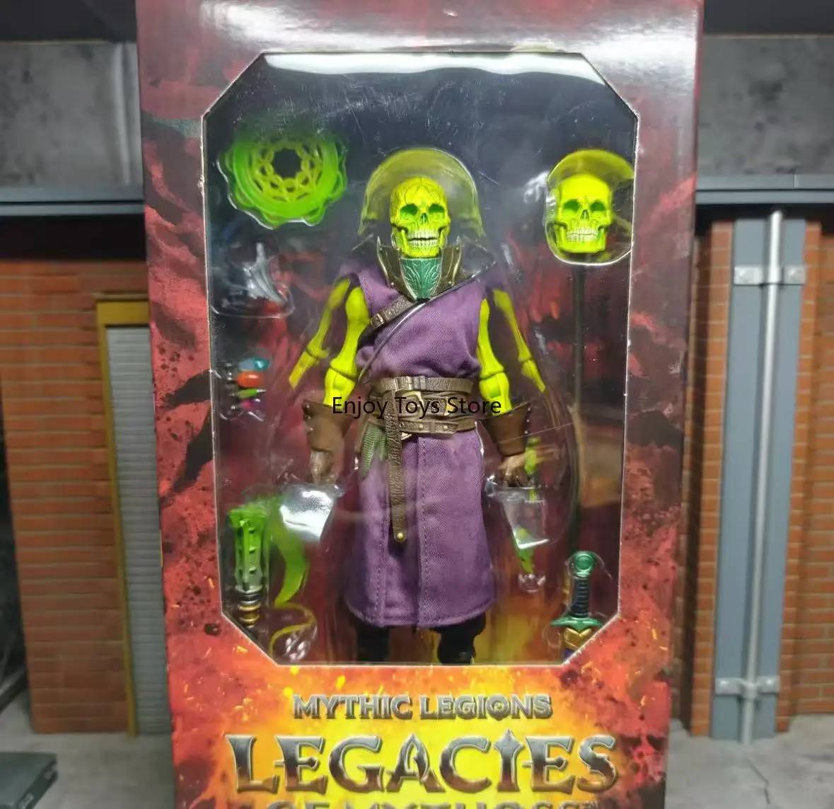 

In Stock, Four Horsemen Mythic Legions, 25LC Exclusive Web Edition Skeleton, 1/12 Scale Action Figure