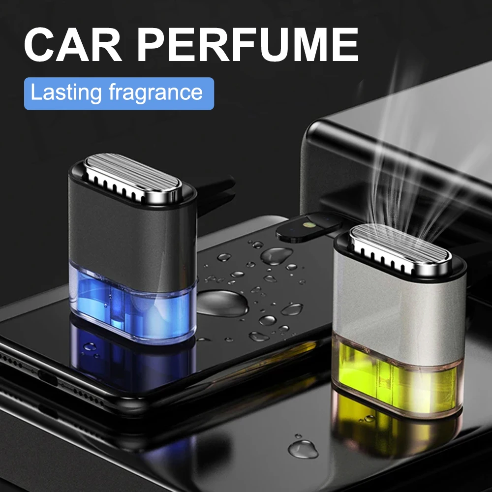 Car Fragrance Air Freshener Air Vent Diffuser Luxury Perfume Scent Diffuser Essential Oils Diffuse Car Interior Accessories