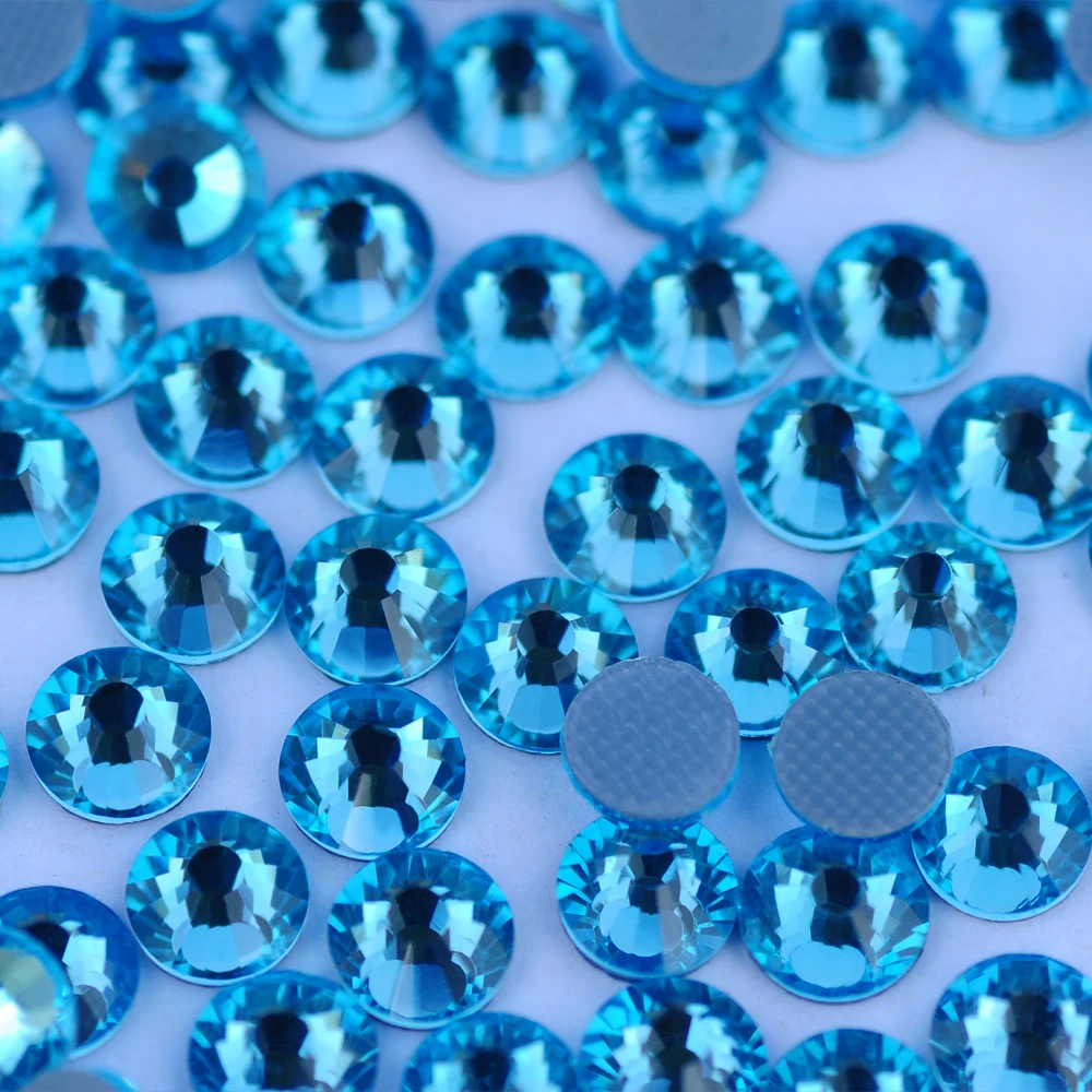 Pubrilex ACME 2058HF Hotfix Strasssteine zum Aufbügeln, Glitzer-Aufkleber, Strassperlen für DIY-Kleidungsdekorationen – Detail 4