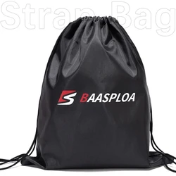 Baasploa, bolsa de gimnasio plegable impermeable, mochila de Fitness con cordón, bolsillo para tienda, senderismo, Camping, playa, natación, bolsas deportivas para hombres y mujeres