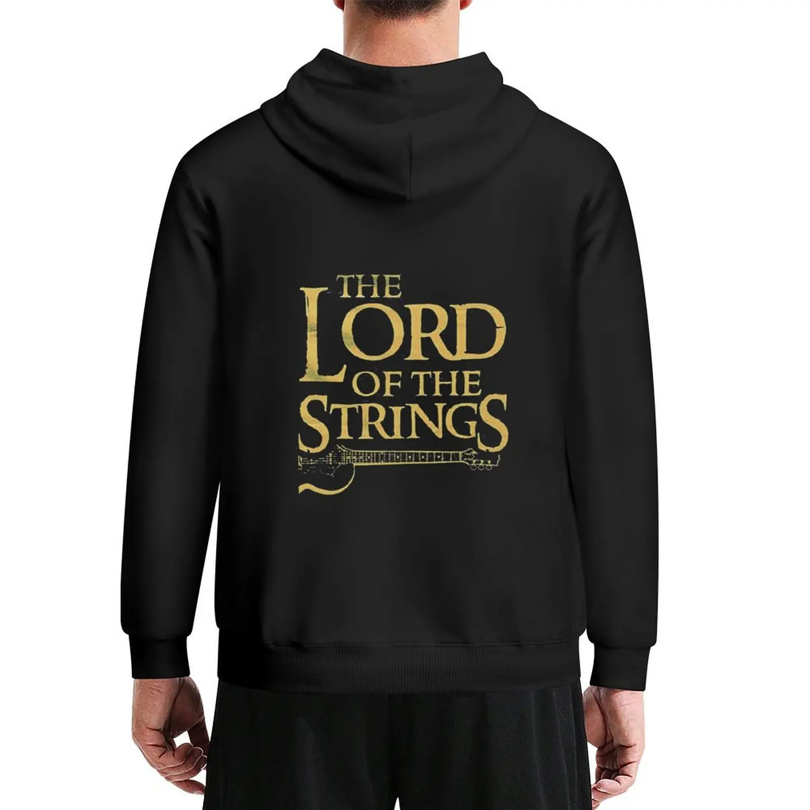 

THE LORD OF THE STRINGS - ELECTRIC GUITAR Hoodie men's sweat-shirt set mens clothes korean clothes hoodie for men