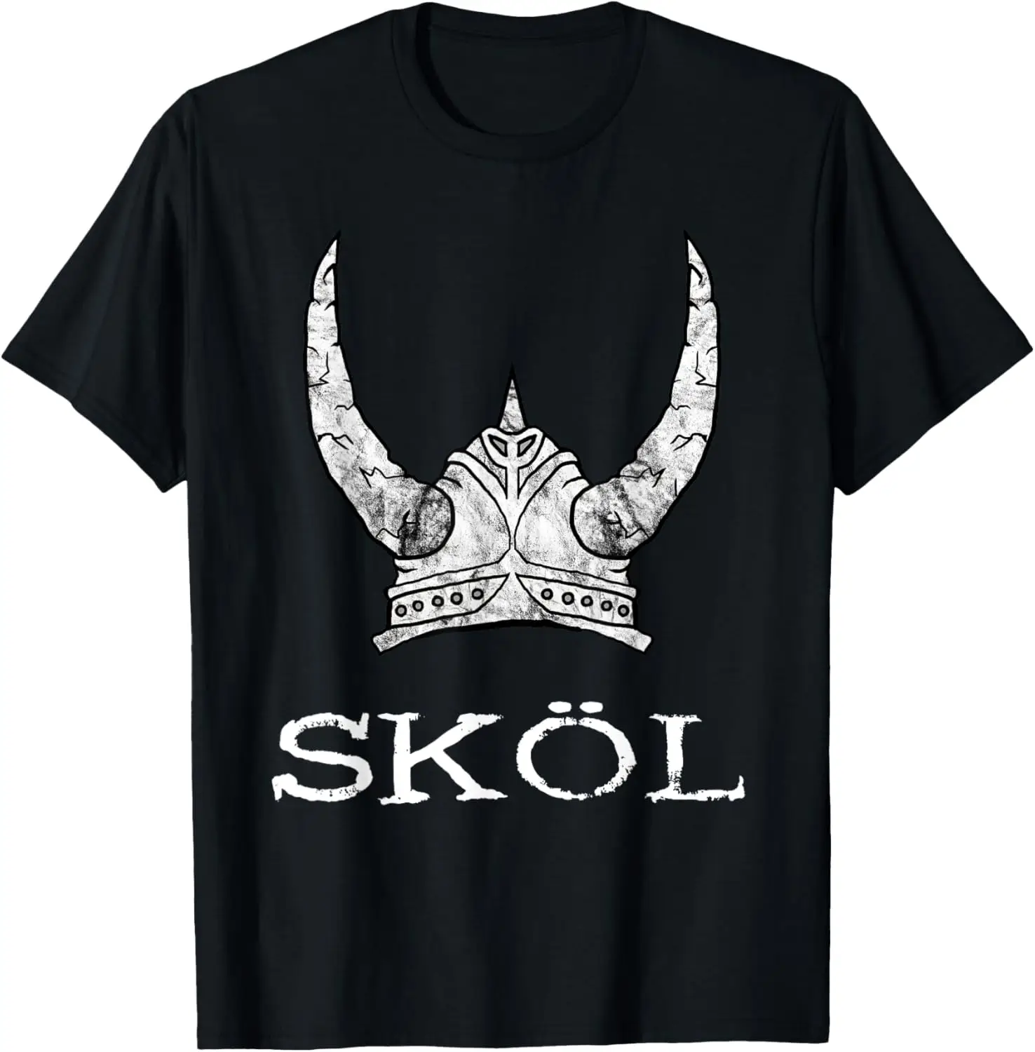 Sköl Viking Helmet Nordmann Warrior Nordic Mythology T-Shirt