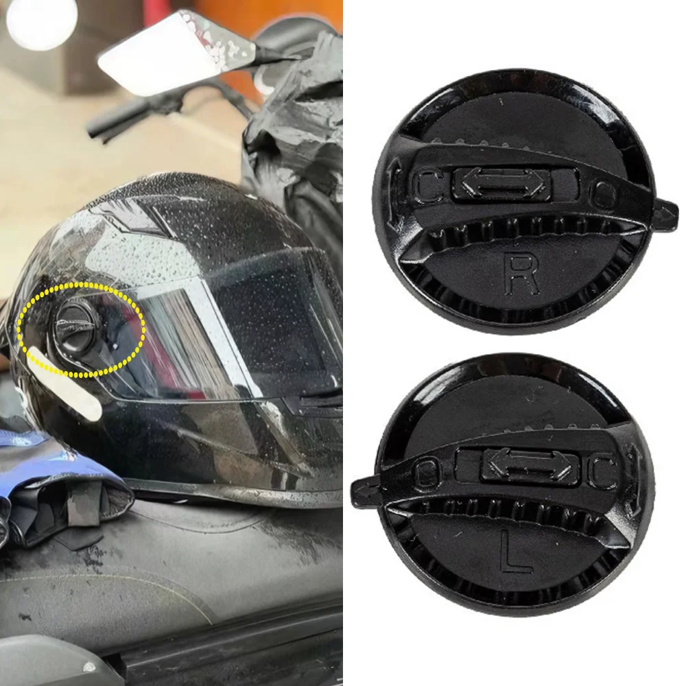 Pair Flip Up Helmet Shield Base Holder Replacement Visor Lock Base Parts Windscreen Holder Base for LS2 FF300 LS2FF325
