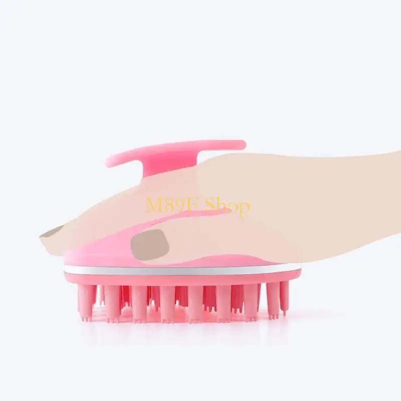 

M89F Электрическая щетка для волос, перезаряжаемая, для скребка для головы, массажера для массажа всего тела