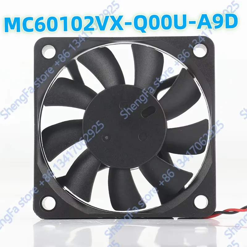 MC60102VX-Q00U-A9D 24V 2.64W 6010 60X60X10MM 6CM magnetic suspension quiet inverter 2-wire cooling fan