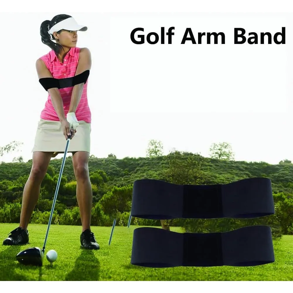 

Профессиональный эластичный тренажер для гольфа, 2 шт./упак., повязка на руку, корректор движения для гольфа, помощь для рук, коррекция осанки