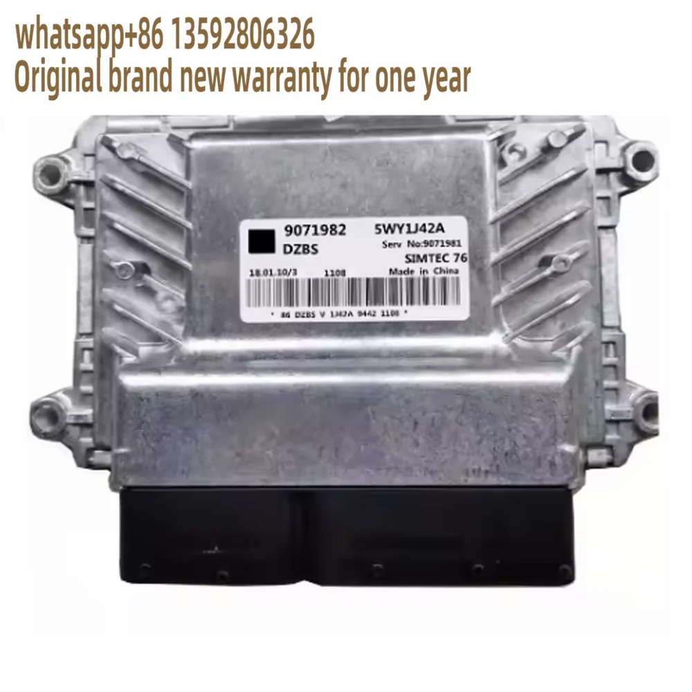 الأصلي 9071982 5wy1j42a Ecu محرك لوحة الكمبيوتر وحدة تحكم إلكترونية مناسبة ل كروز #2