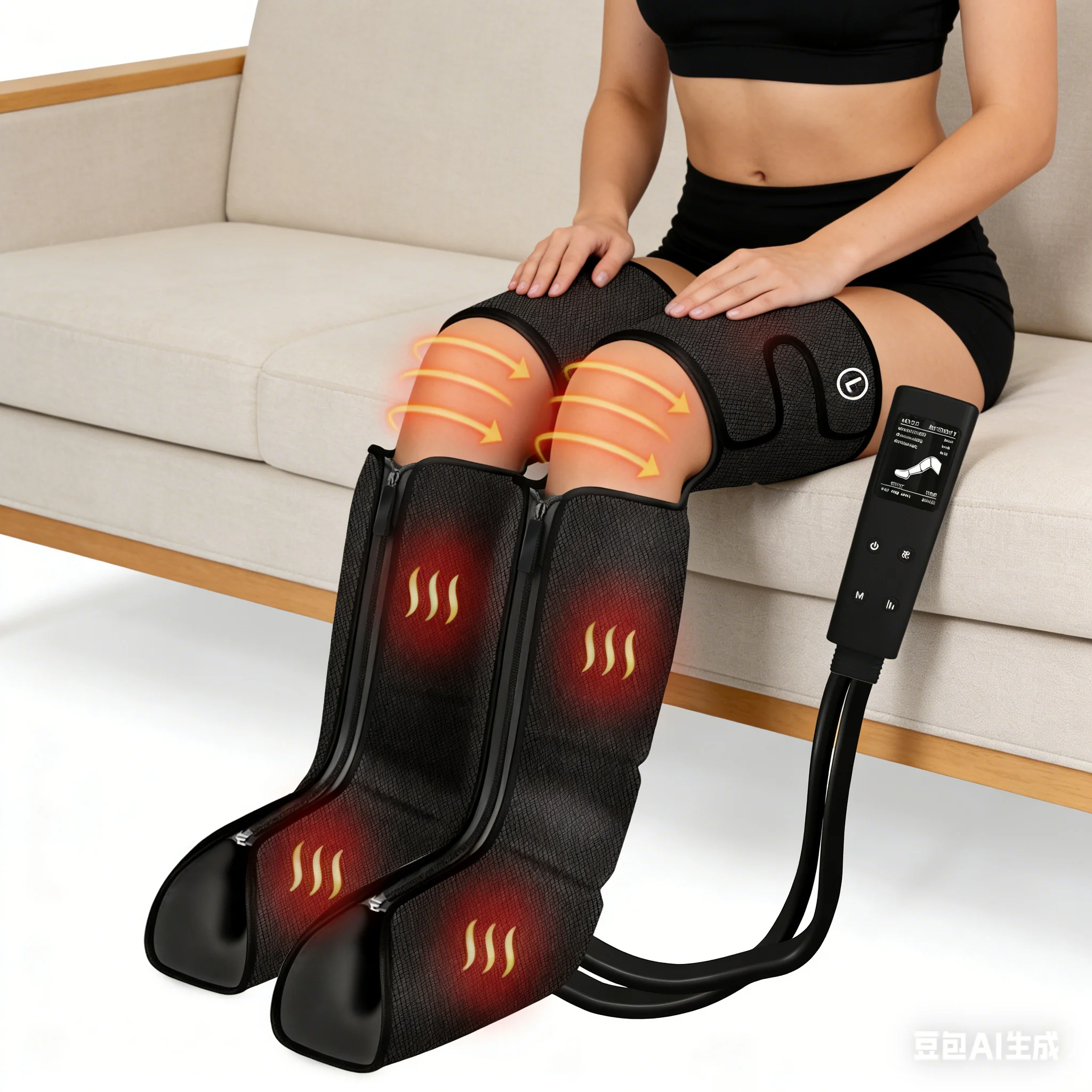 Good Quality Healthcare Full Leg Massager Calf Massager Pants for Circulation Air Compression
