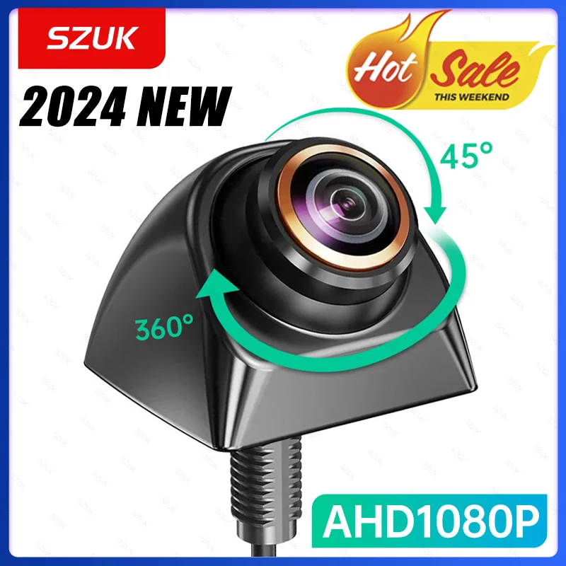 

Car Rear View Camera AHD CVBS 1080P Full HD Reversing Image Camera 170° Wide Angle Night Vision Fisheye Len Car Reversing Camera