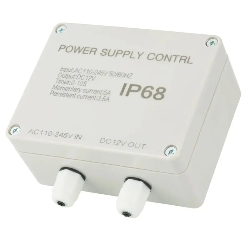 AA08-UPS Power Board Access Controller Outdoor IP68 12VDC 5A Door Lock Access Control Power Supply Circuit Board Access Controll