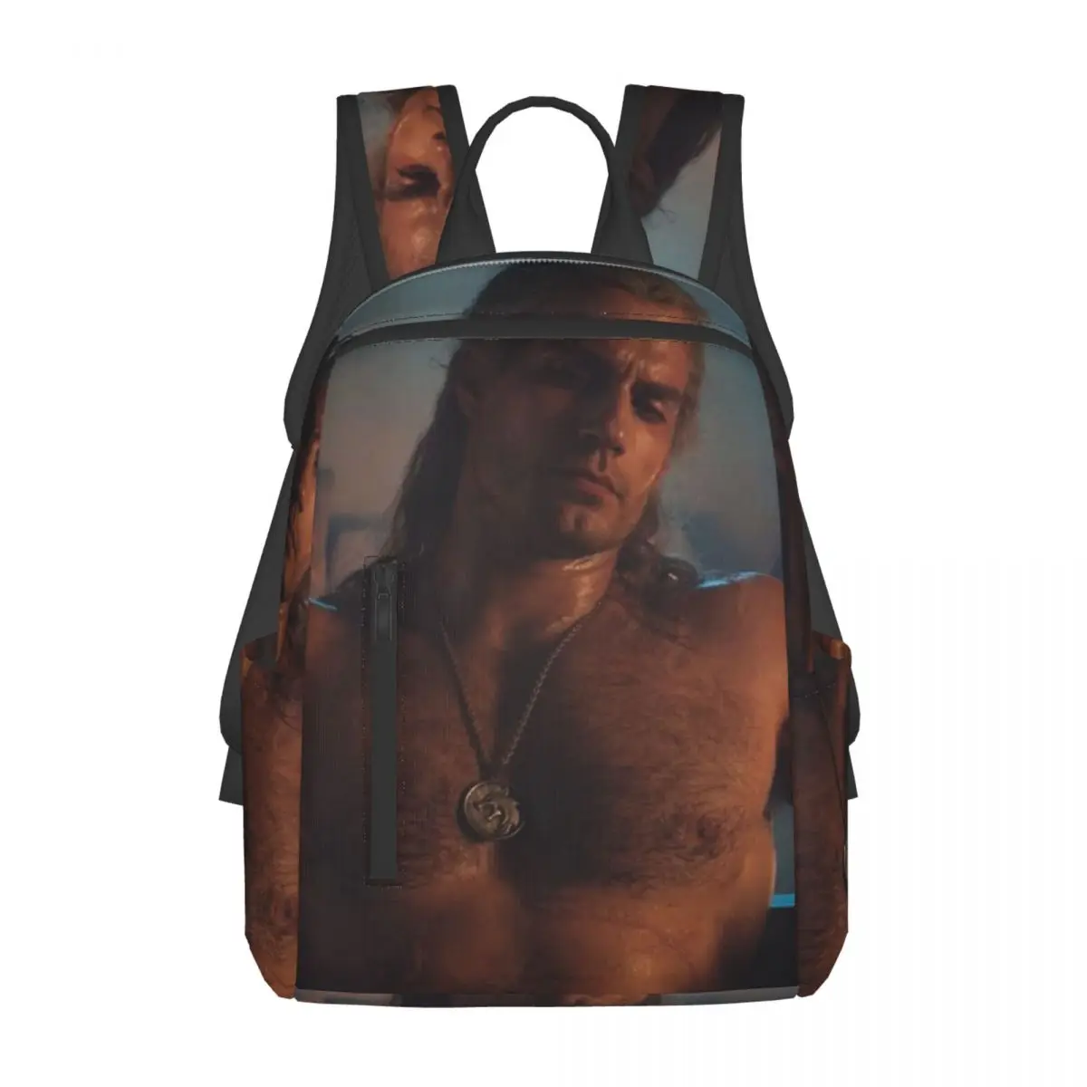 Henry Cavill Backpack Daypack Large Capacity Kids BookBag School Bag Shoulder Bags for Men Women