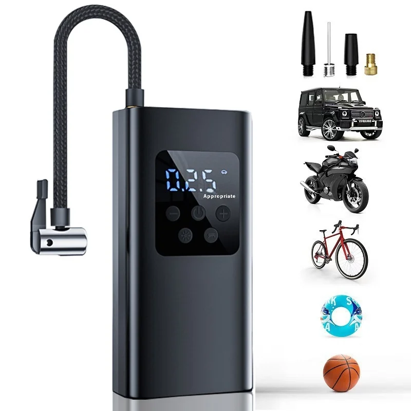 

Mini Portable Bicycle Pump Handheld Electric Car Tire Wireless Charging Car Pump