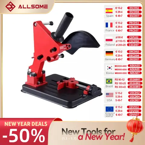 Angle Grinder Support Stand for 100-125mm Allsome