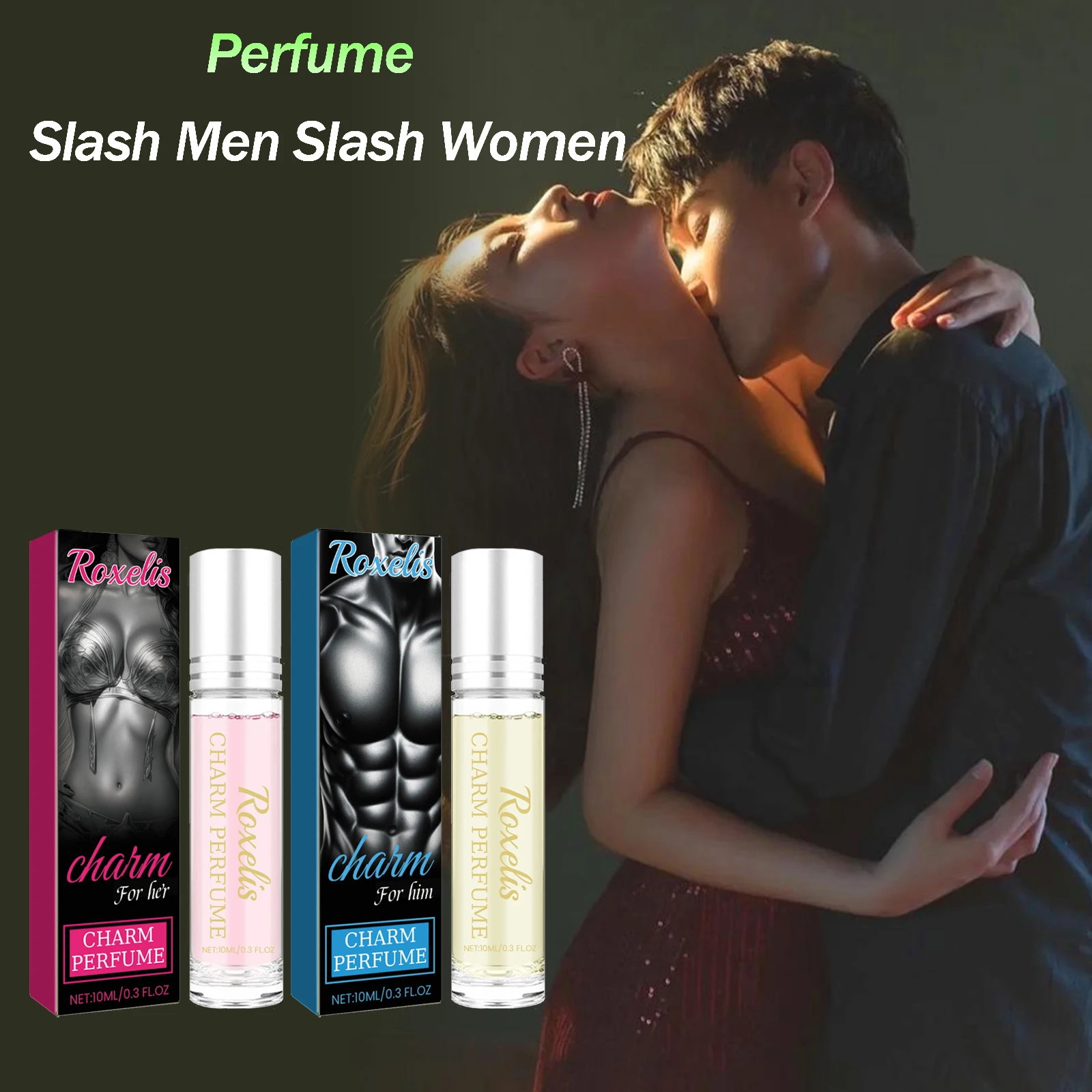 

Charming Roll-on Perfume Natural Light Scent for To Carry Around on Their Wrists and Necks Niche Fragrance Couples on Dates