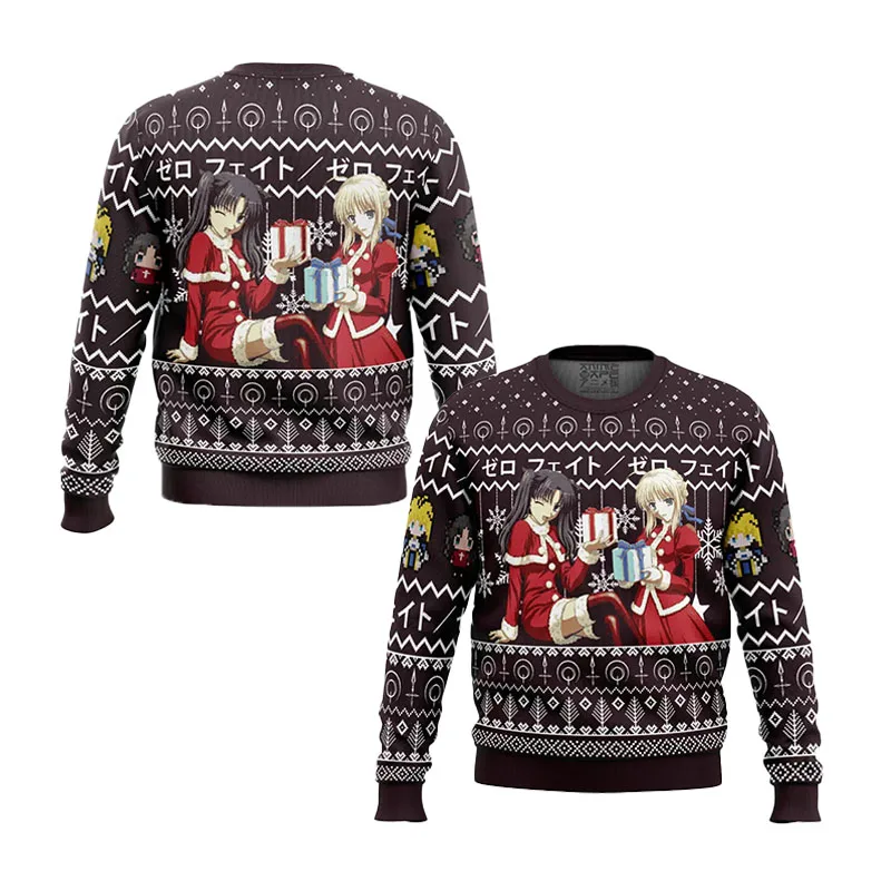 سترة عيد الميلاد القبيحة القدر بسيطة وعصرية بألوان غنية وأنماط مختلفة مناسبة لحفلات عيد الميلاد #4