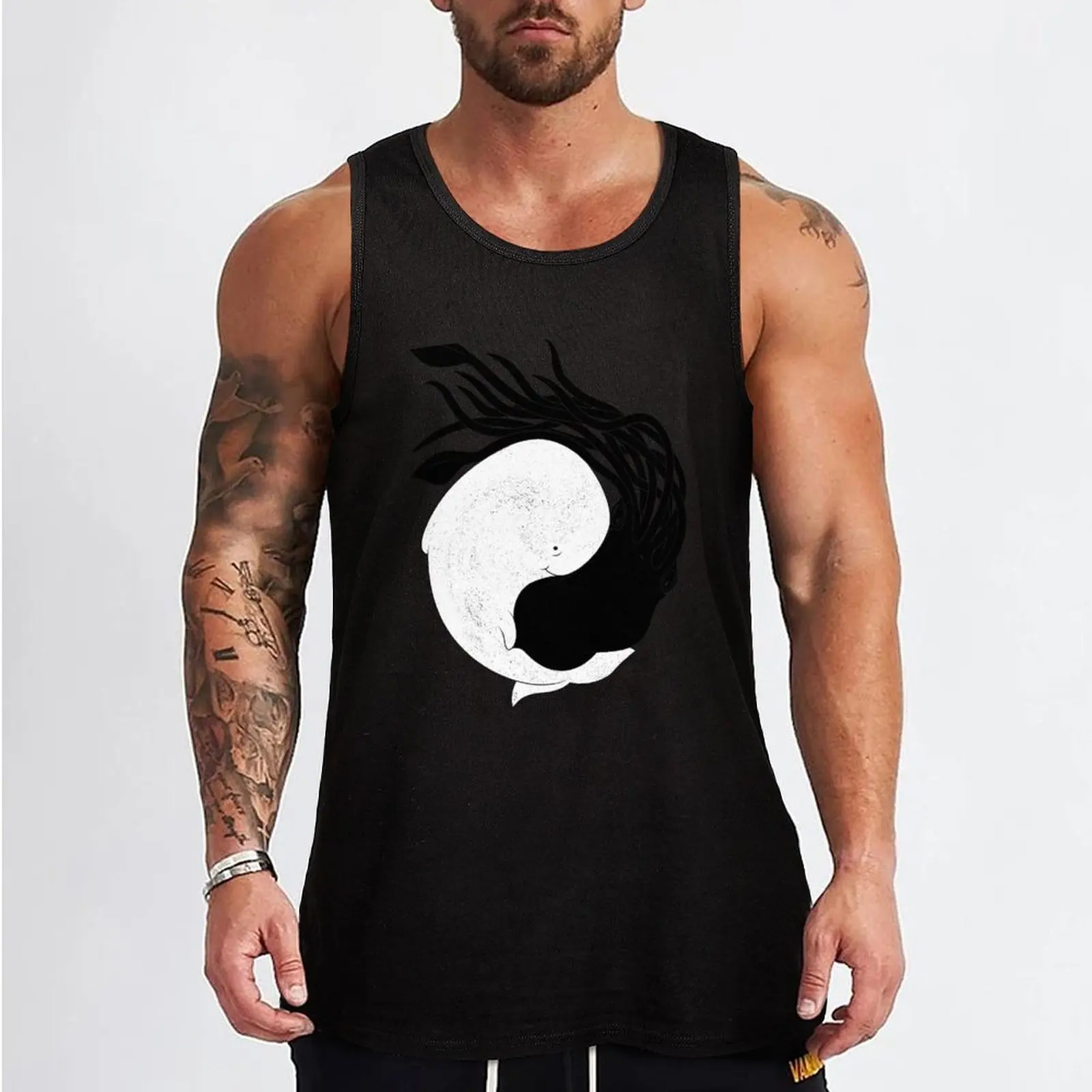 Sea Frenemies Tank Top Vest male Men's fitness t-shirt Vest