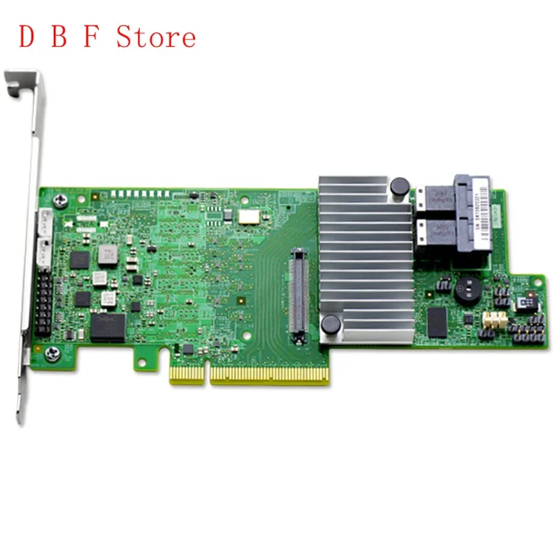 

LSI/AVAGO/Broadcom Raid Controller Card 9361-8I (1G) Sas/sata Raid0/1/10/5/6 1G Cache