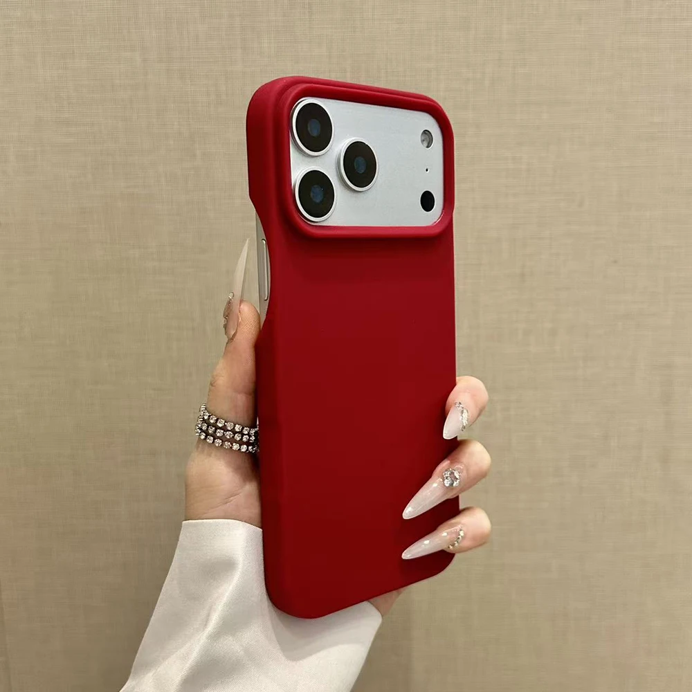 Ultra Slim Candy Color Silicone Lightweight Semi-Wrapped Borderless Case for iPhone 17 Pro Max 16 15 14 Plus 13 12 Matte Cover