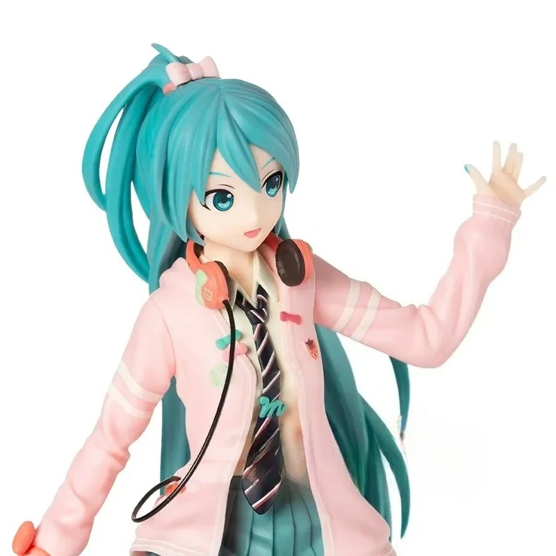 شخصيات كرتونية هاتسون ميكو عمل الشكل ممر المستقبل لهجة هاتسون ميكو البلاستيكية نموذج سطح المكتب الديكور جمع تمثال لعبة هدية #5