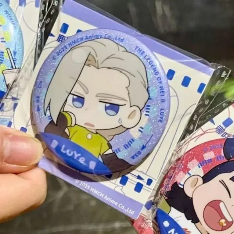 Nueva leyenda de LUOXIAOHEI Wuxian, insignia creativa de dibujos animados, accesorios, regalos decorativos de alto valor para mochila para niños y niñas