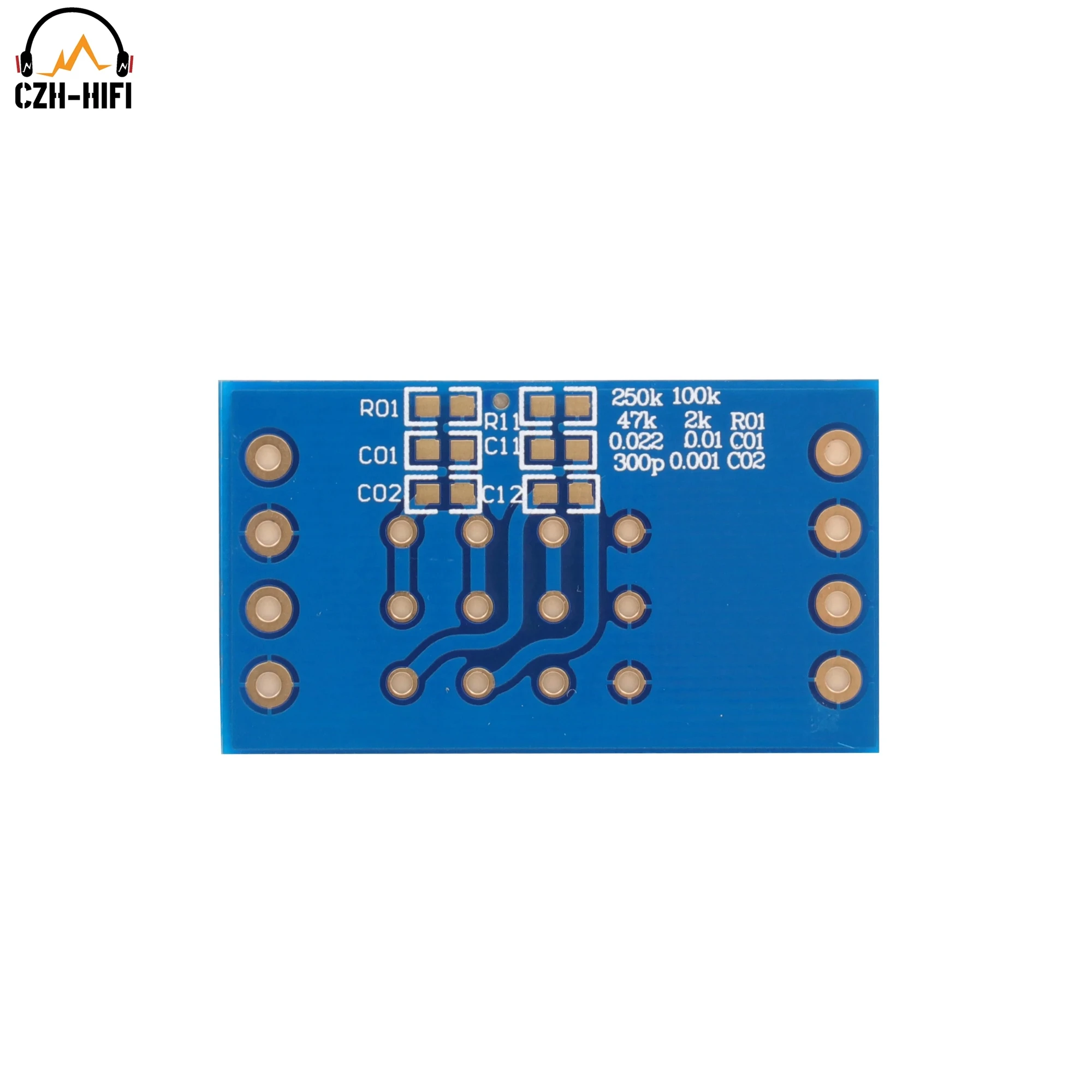 1pc Double Sides PCB Board FR4 Adapter Circuit Board For ALPS RK16 RK27 VOLUME Potentiometers Hifi Audio Amplifier  DIY 1PC