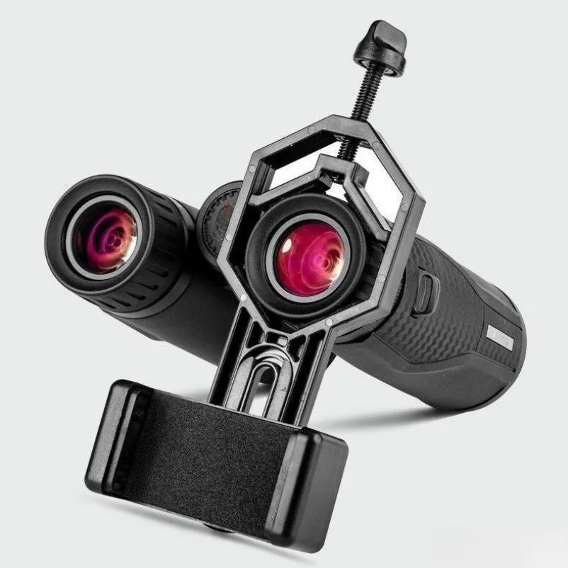 Universal Telescope Microscope Photo Clip Accessories Bird Watching Mirror Single Binoculars Mobile Phone Photo Holder