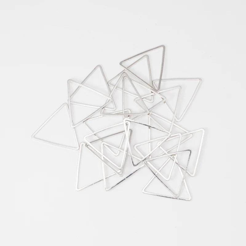 60pcs Mixed Brass Earring Hoop Jewelry Making Finding Hoop Triangle Circle Waterdrops Connectors for DIY Earring Making Supplies