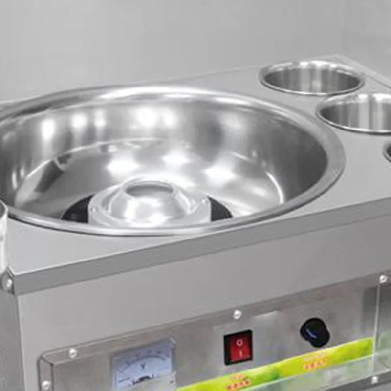 Commercial Decorative Cotton Candy Machine, Flower-Shaped Cotton Candy, DIY Cotton Candy Machine, Amusement Park Snacks for Kids