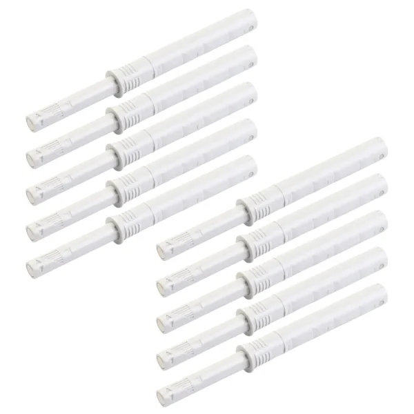 10 Stuks Verborgen Soft Quiet Close Dichter Verborgen Kast Rebounder Keukenkast Dempers Buffers Lade Meubels Deurstopper