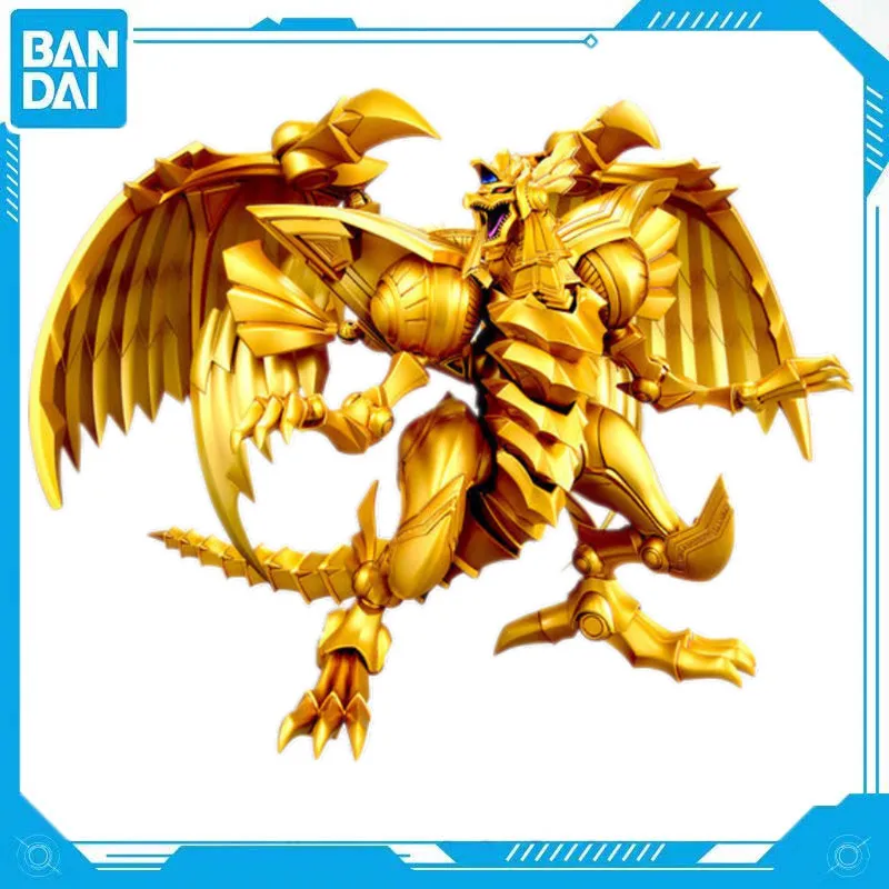 Genuine Bandai Figure-rise FRS Yu-Gi-Oh The Arrival of The Three Fantasy Gods Ra's Winged Dragon Assembled Model Figure Toy Gift