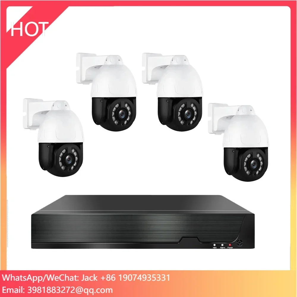 

SZGOING Автоматическое отслеживание PTZ POE Высокое качество Cctv 12MP Проводная система наружного видеонаблюдения