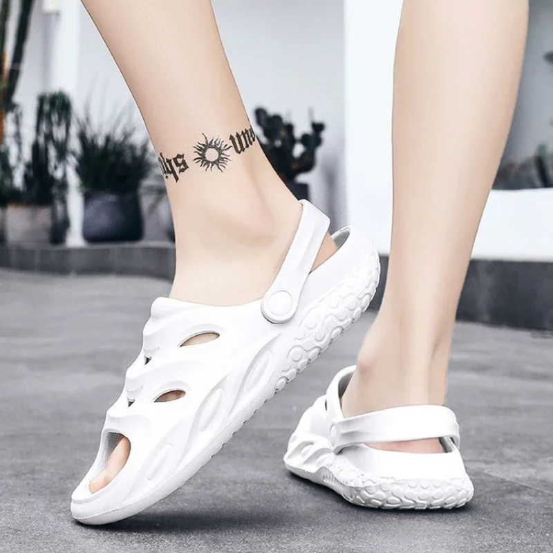 

Мужские туфли на платформе. Дизайнерская скидка. Купить летнюю распродажу. Ежедневное использование. Нескользящие роскошные дизайнерские сандалии Eva в Добро пожаловать. H Man Sandals.