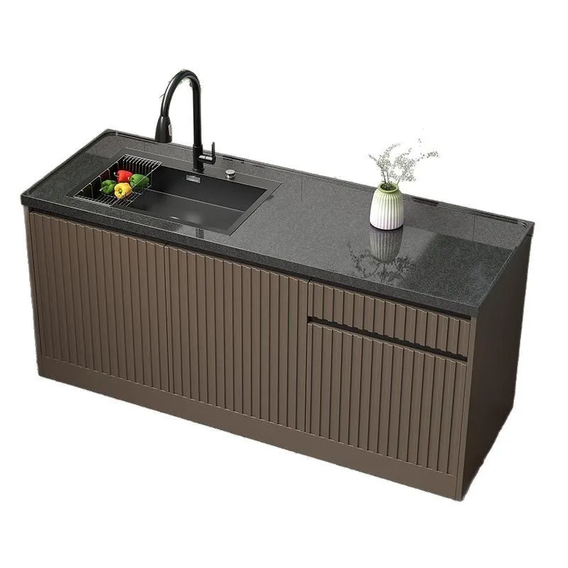 LH marble courtyard vegetable basin integrated cabinet outdoor console outdoor pool