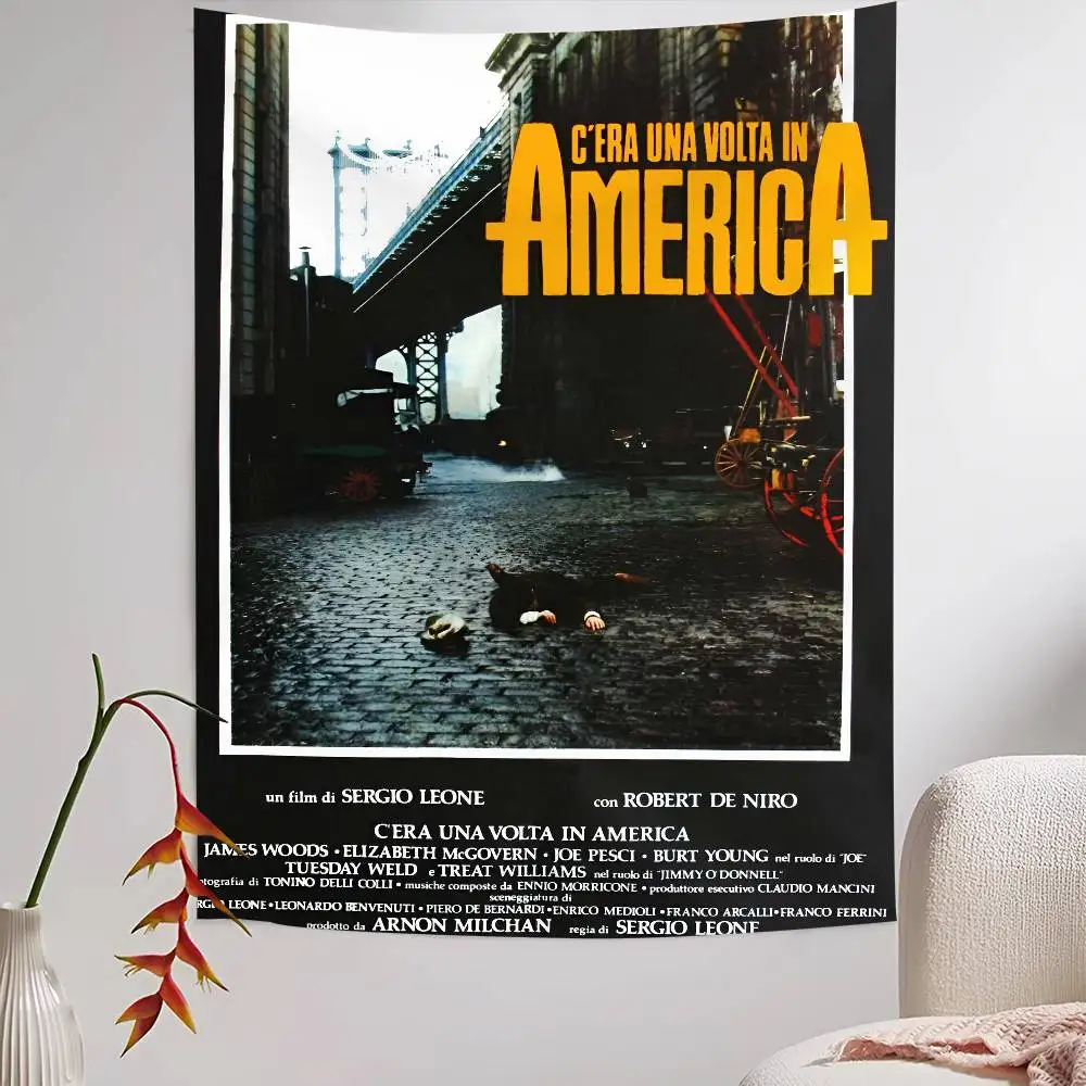 Once Upon A Time in America. Tapestry for Living Room Home Dorm Decor Japanese Tapestry
