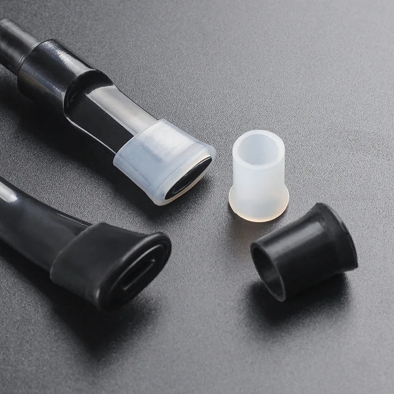 5pcs Pipe Nozzle Cover Accessories Cigarette Holder Silicone Protective Pipe Smoking Smart Cover Sleeve to Prevent Wear and Tear