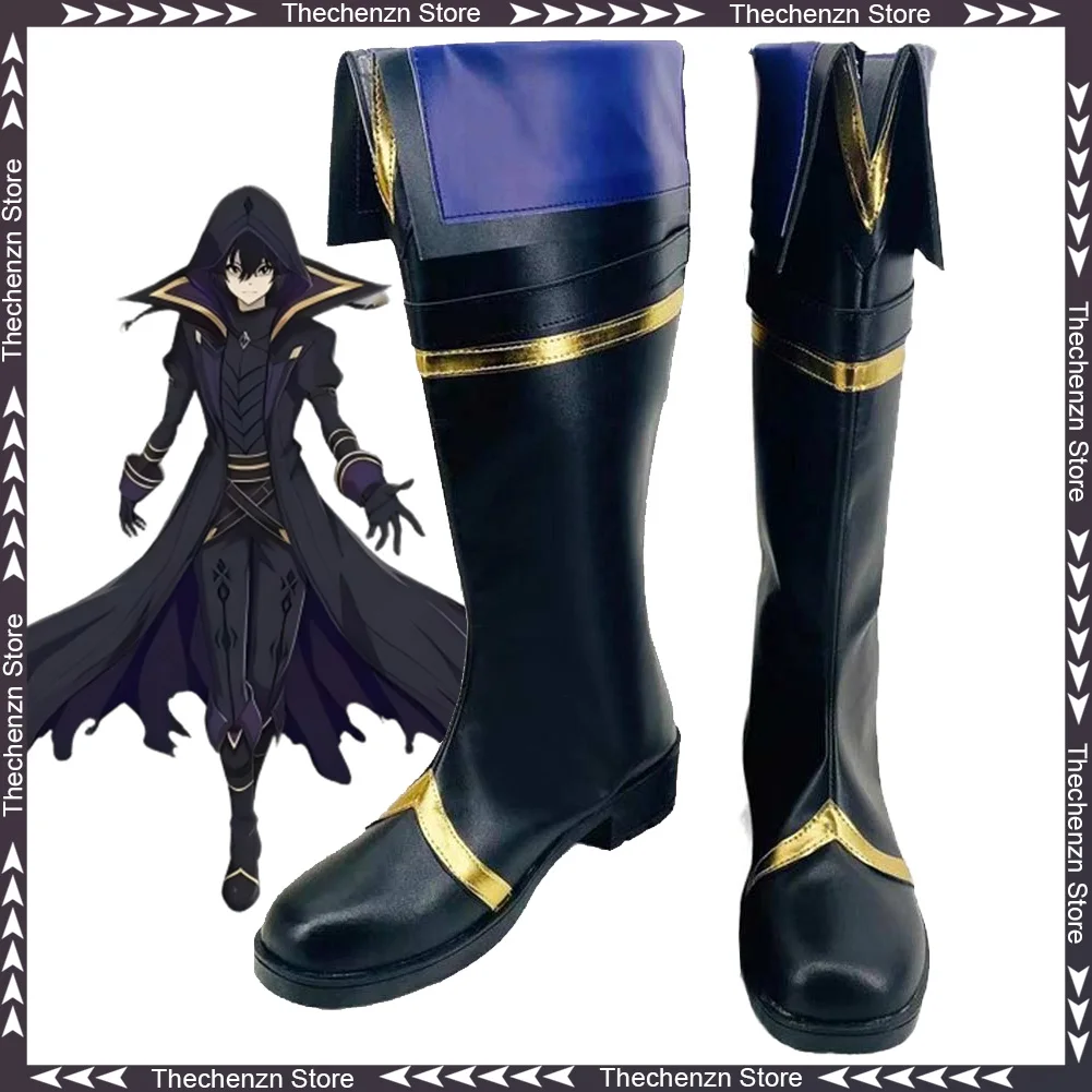 

Fancy Dress Cid Kageno Shoes Cosplay For Men Boots Anime Eminence Into Shadow Costume Accessories Halloween Adult Man Footwear