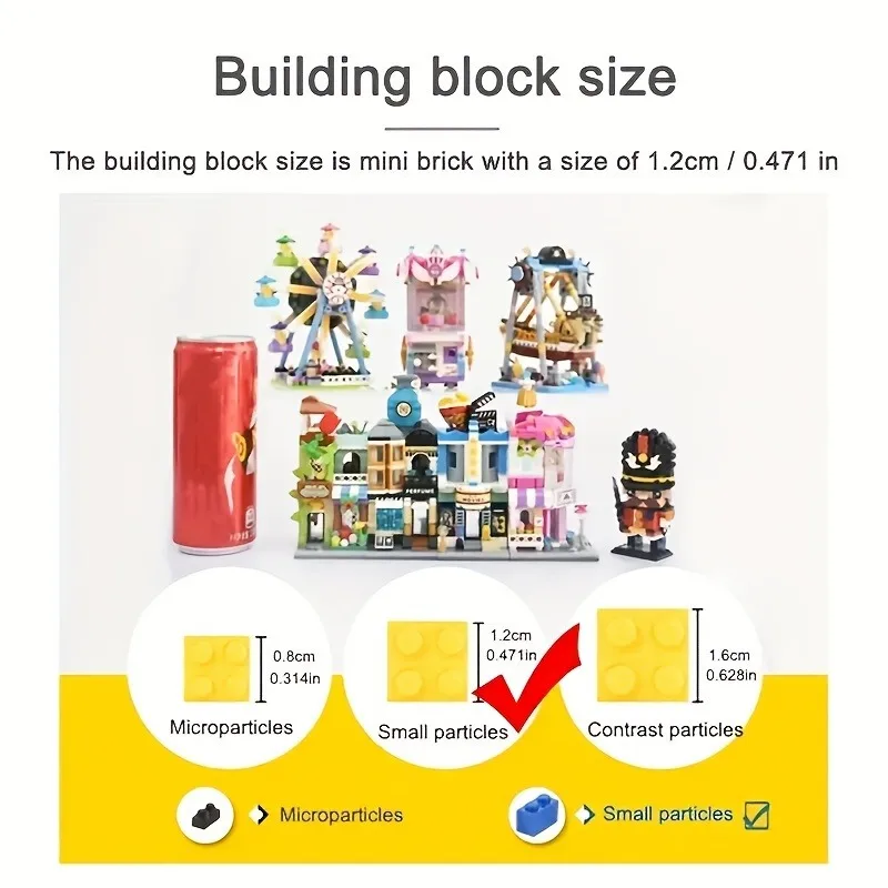 Mini blocs de construction de maison de magasin Izakaya, vue sur la rue japonaise, modèle de ville, décoration de bureau, assemblage, jouets pour enfants, cadeau, 789 pièces