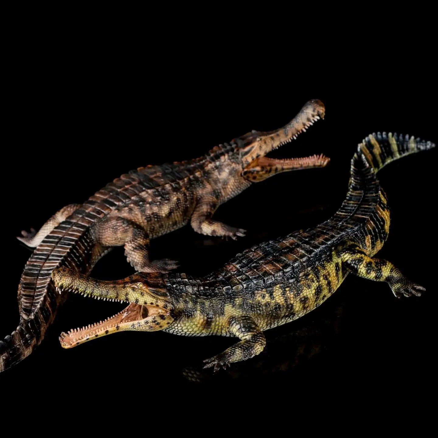 Haolonggood Sarcosuchus Imperator, Cocodrilo Antiguo del Principio del Cretácico, Figura de Juguete de Extinción Animal, Modelo Coleccionable 1/35