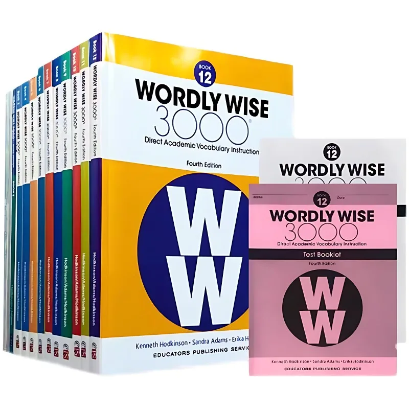 Wordly Wise 3000 Words: Book Full Set English Vocabulary Extension Teaching Materials TOEFL SAT IELTS