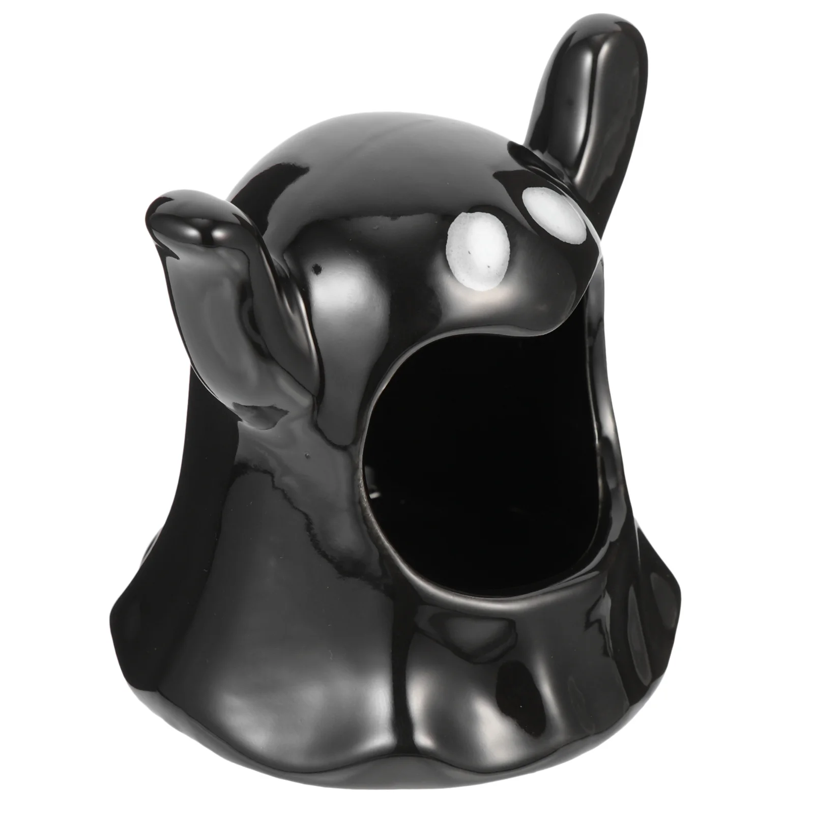 Ceramic Ghost Tealight Holder Halloween Candlestick Decor Unique Creative Design for Festival Party Halloween Holder