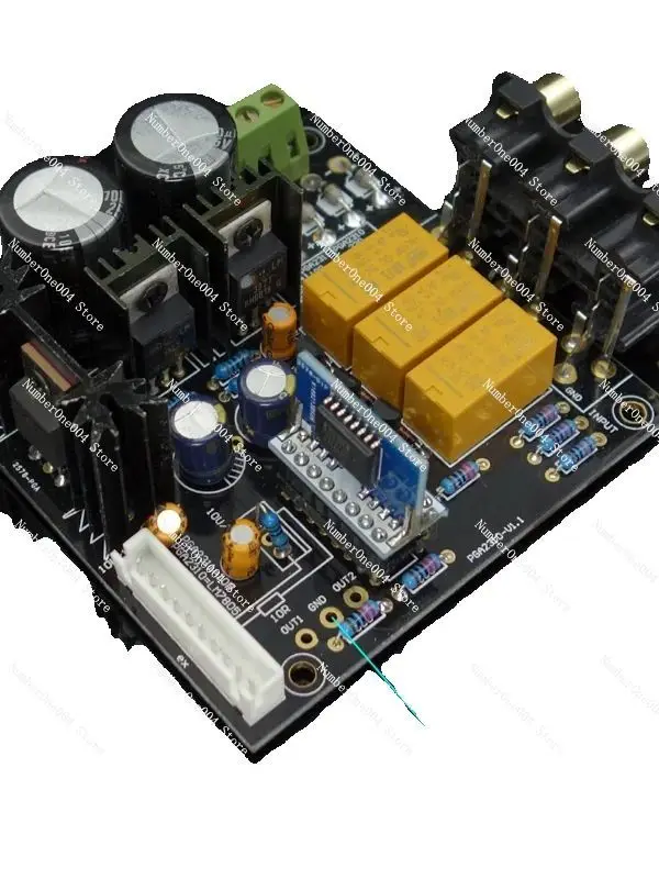 

PGA2310 MUSES72320 Флагманский регулятор громкости Потенциометр Передний фрезер с дистанционным управлением Мстиллятор